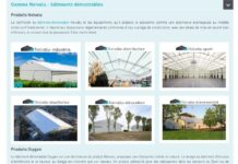 batiment démontable