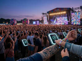 L’essor du « Phygital » dans les festivals : quand le textile devient un point de contact NFC