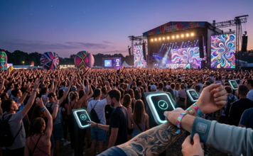 L’essor du « Phygital » dans les festivals : quand le textile devient un point de contact NFC